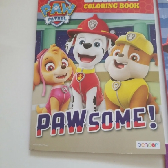 Nickeloden Paw Patrol Jumbo Coloring and Activity Books Lot of 4 One Set Crayons - Picture 3 of 7